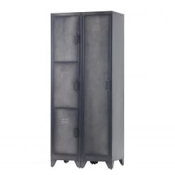 Red Living Armoire Capo II - Métal - Noir vintage -ÉcoMaison Soldes 1000275640 210630 12470200171 DETAILS P000000001000275640