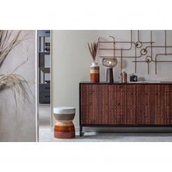 Red Living Buffet Dynk - Sheesham massif - Sheesham / Noir -ÉcoMaison Soldes 1000275674 210630 12481700344 DETAILS P000000001000275674