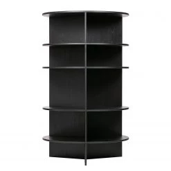 Red Living Étagère Kajun - Frêne massif - Frêne noir