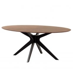 Mørteens Table Amalie - Imitation noyer / Noir