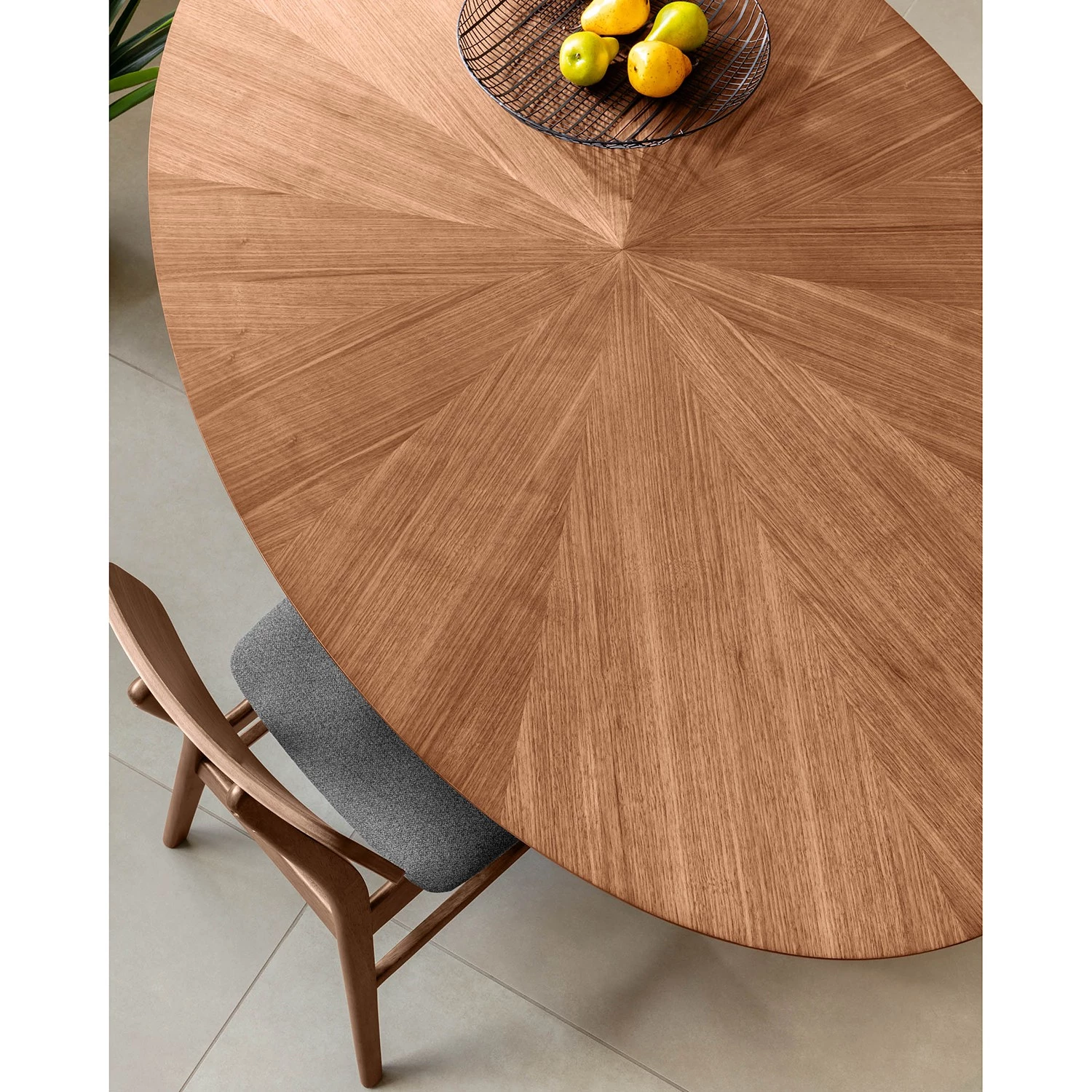 Mørteens Table Amalie - Imitation noyer / Noir 3 Mørteens Table Amalie - Imitation noyer / Noir – Image 3