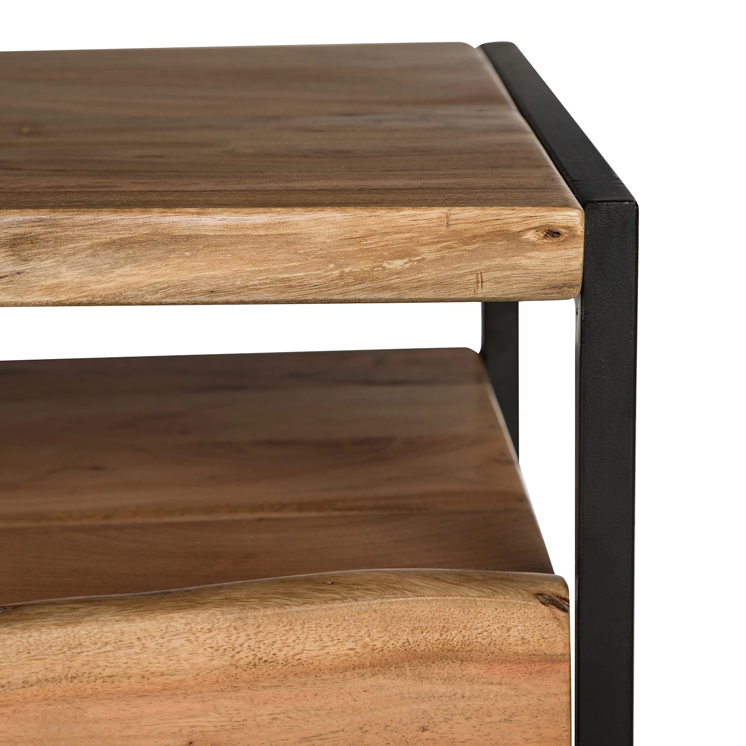 Ars manufacti Buffet Kaawo - Acacia massif / Métal - Acacia / Noir 7 Ars manufacti Buffet Kaawo - Acacia massif / Métal - Acacia / Noir – Image 7