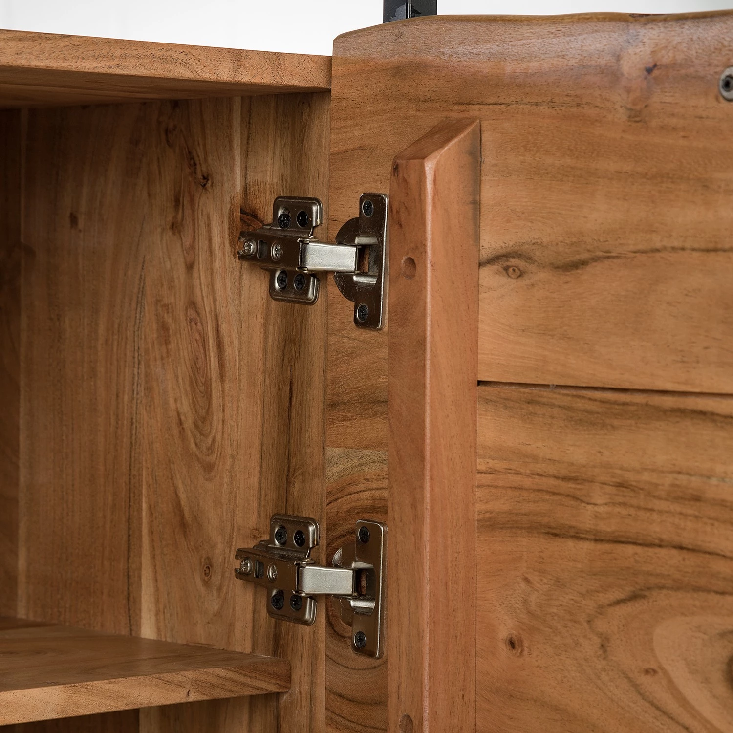 Ars manufacti Buffet Kaawo - Acacia massif / Métal - Acacia / Noir 8 Ars manufacti Buffet Kaawo - Acacia massif / Métal - Acacia / Noir – Image 8