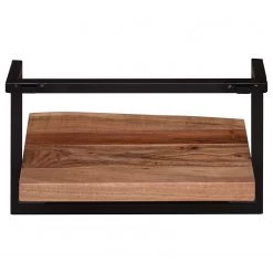 Ars manufacti Étagère murale Kaawo I - Acacia massif / Métal - Acacia / Noir - Largeur : 45 cm 16 Ars manufacti Étagère murale Kaawo I - Acacia massif / Métal - Acacia / Noir - Largeur : 45 cm -ÉcoMaison Soldes 1000276814 220413 033 DETAILS P000000001000276814