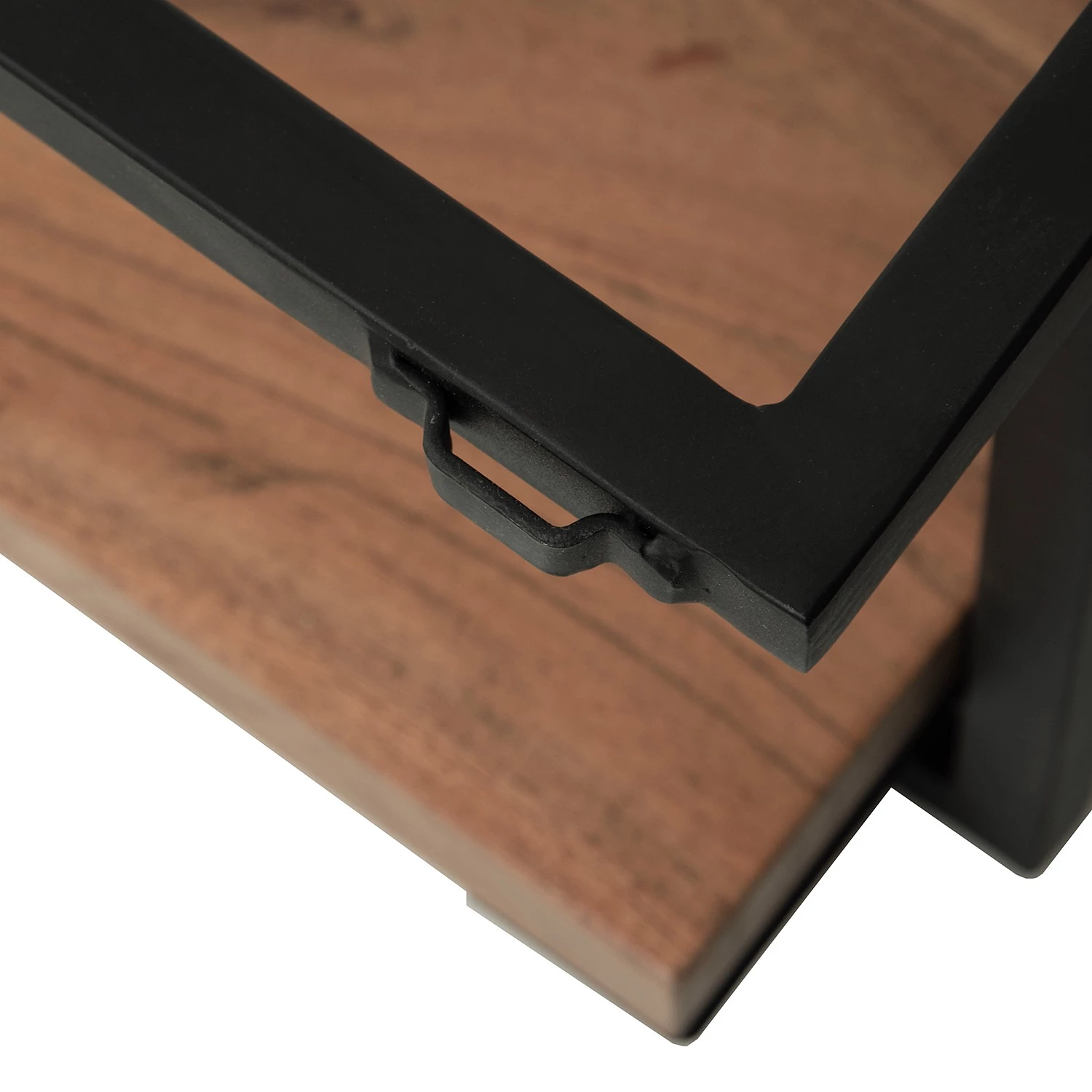 Ars manufacti Étagère murale Kaawo I - Acacia massif / Métal - Acacia / Noir - Largeur : 45 cm 10 Ars manufacti Étagère murale Kaawo I - Acacia massif / Métal - Acacia / Noir - Largeur : 45 cm – Image 10