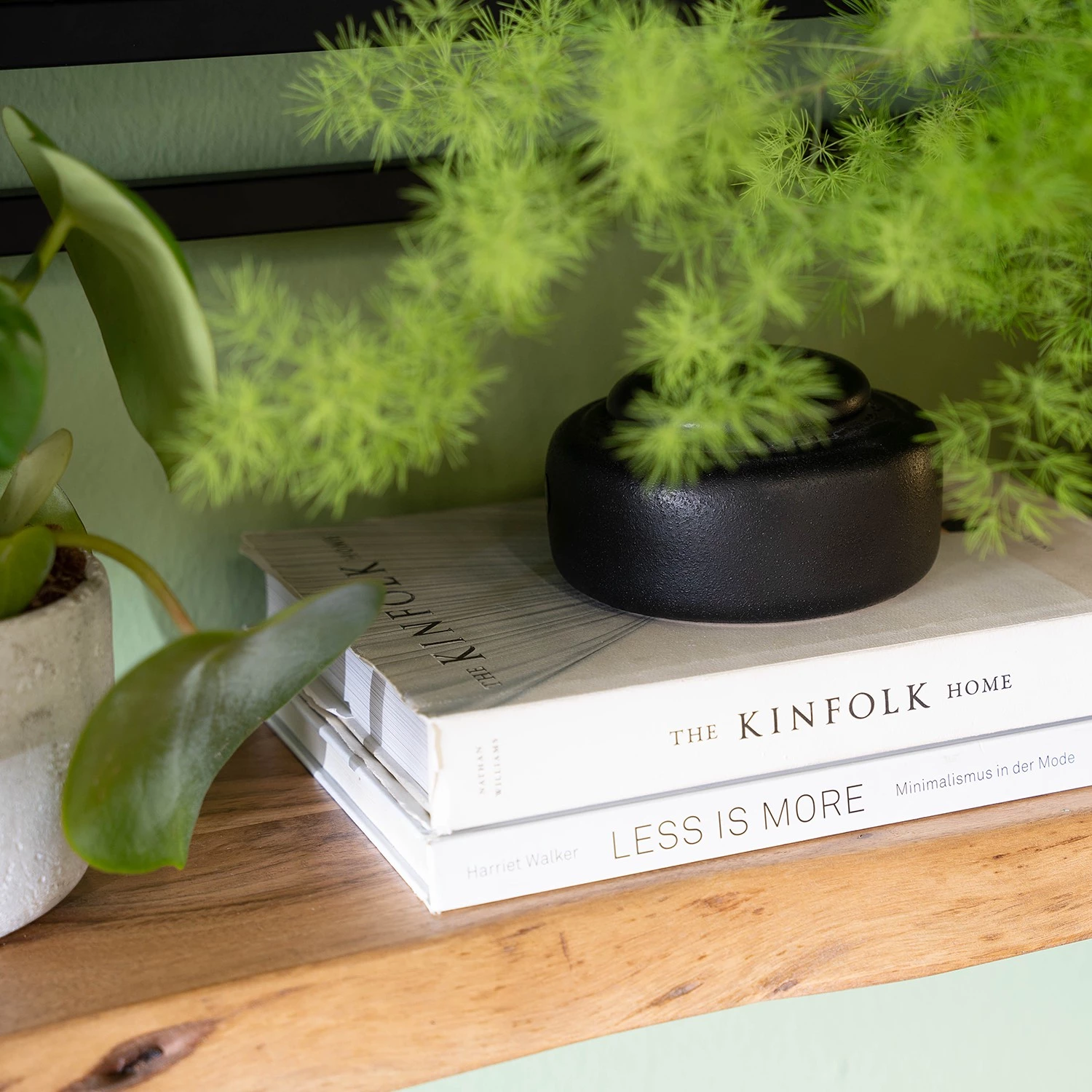 Ars manufacti Étagère murale Kaawo I - Acacia massif / Métal - Acacia / Noir - Largeur : 100 cm 16 Ars manufacti Étagère murale Kaawo I - Acacia massif / Métal - Acacia / Noir - Largeur : 100 cm – Image 16