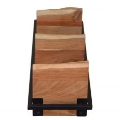 Ars manufacti Étagère murale Kaawo II - Acacia massif / Métal - Acacia / Noir - Hauteur : 100 cm 23 Ars manufacti Étagère murale Kaawo II - Acacia massif / Métal - Acacia / Noir - Hauteur : 100 cm -ÉcoMaison Soldes 1000276821 220413 033 DETAILS P000000001000276821