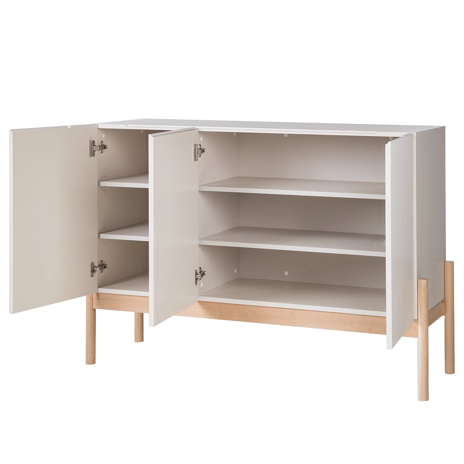 Studio Copenhagen Buffet haut Cooby - Blanc / Chêne 6 Studio Copenhagen Buffet haut Cooby - Blanc / Chêne – Image 6