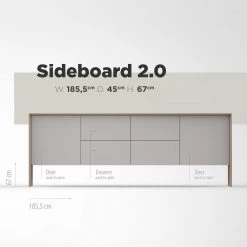 Studio Copenhagen Enfilade Maayka II - Partiellement en chêne massif - Blanc / Chêne clair 29 Studio Copenhagen Enfilade Maayka II - Partiellement en chêne massif - Blanc / Chêne clair -ÉcoMaison Soldes 1000277388 211111 144903000513 SKETCH DETAILS P000000001000277388 sketch