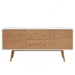 Mørteens Buffet Tarim - Placage en bois véritable - Chêne