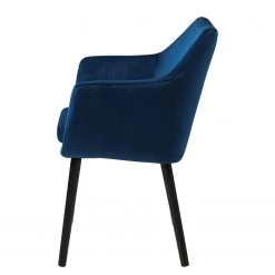 Mørteens Chaises à accoudoirs Nicholas V - Velours Kemi: Bleu foncé - Lot de 2 -ÉcoMaison Soldes 1000281668 210819 09163100024 DETAILS P000000001000281668
