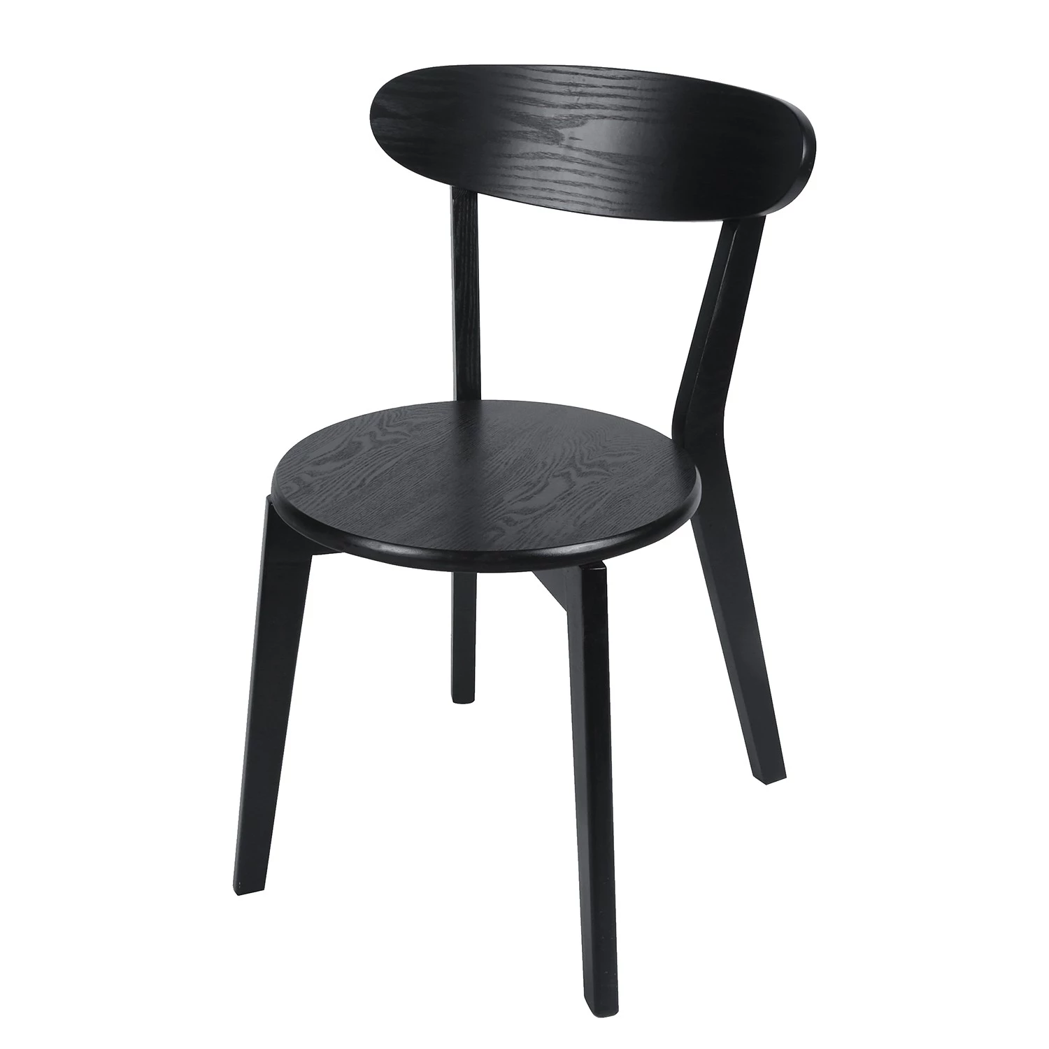 Studio Copenhagen Chaises Flori (lot de 2) - Partiellement en frêne massif - Frêne / Noir 2 Studio Copenhagen Chaises Flori (lot de 2) - Partiellement en frêne massif - Frêne / Noir – Image 2