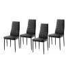 Mooved Chaise Maia - Noir - Lot de 4