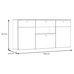 Loftscape Enfilade Corey - Avec éclairage - Imitation chêne / Gris 16 Loftscape Enfilade Corey - Avec éclairage - Imitation chêne / Gris -ÉcoMaison Soldes 1000282740 211109 144351000547 SKETCH DETAILS P000000001000282740 sketch