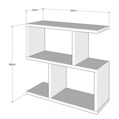 Loftscape Étagères Isorana - Gris -ÉcoMaison Soldes 1000284336 210809 06083100059 SKETCH DETAILS P000000001000284336 sketch