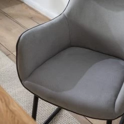 Fredriks Chaise à accoudoirs Altoona - Tissage à plat / Métal - Gris foncé et gris clair / Noir mat 30 Fredriks Chaise à accoudoirs Altoona - Tissage à plat / Métal - Gris foncé et gris clair / Noir mat -ÉcoMaison Soldes 1000285151 220819 040 DETAILS P000000001000285151