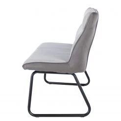Fredriks Banc Altoona - Tissage à plat / Métal - Gris foncé et gris clair / Noir mat -ÉcoMaison Soldes 1000285153 220617 030 DETAILS P000000001000285153