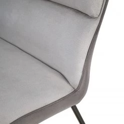 Fredriks Banc Altoona - Tissage à plat / Métal - Gris foncé et gris clair / Noir mat -ÉcoMaison Soldes 1000285153 220617 037 DETAILS P000000001000285153