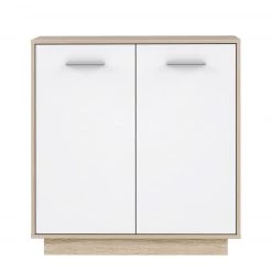 Loftscape Buffet Aracala - Blanc / Imitation chêne de Sonoma -ÉcoMaison Soldes 1000285707 210813 14500300020 DETAILS P000000001000285707