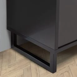 Loftscape Buffet Mazzo - Noir / Imitation chêne artisan 24 Loftscape Buffet Mazzo - Noir / Imitation chêne artisan -ÉcoMaison Soldes 1000285799 210819 12212500048 DETAILS P000000001000285799