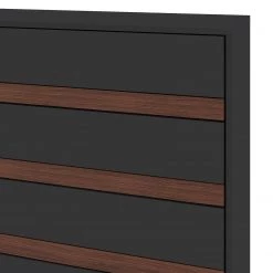 GWINNER Buffet Calea II - Plaqué bois - Anthracite mat / Noyer -ÉcoMaison Soldes 1000285825 211117 16012300096 DETAILS P000000001000285825