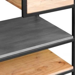 Ars manufacti Étagère Conjo II - Acacia massif / Fer - Acacia / Noir 12 Ars manufacti Étagère Conjo II - Acacia massif / Fer - Acacia / Noir -ÉcoMaison Soldes 1000287810 220517 034 DETAILS P000000001000287810