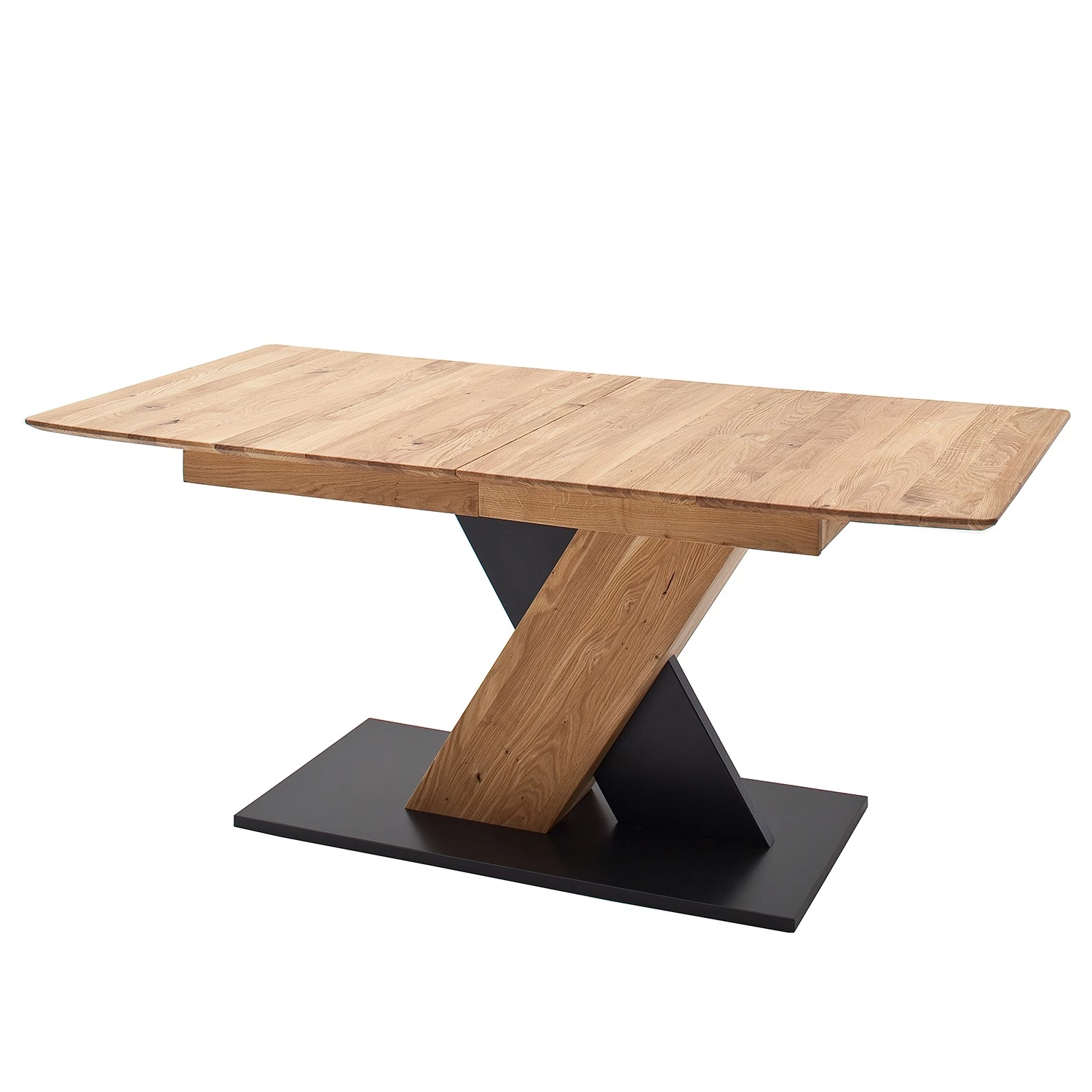 Fredriks Table Covina - (extensible) - Chêne sauvage - Largeur : 140 cm - Noir 1 Fredriks Table Covina - (extensible) - Chêne sauvage - Largeur : 140 cm - Noir