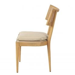 Studio Copenhagen Chaise Fiona II - Beige - Tissu / Frêne massif 7 Studio Copenhagen Chaise Fiona II - Beige - Tissu / Frêne massif -ÉcoMaison Soldes 1000289495 220818 040 DETAILS P000000001000289495