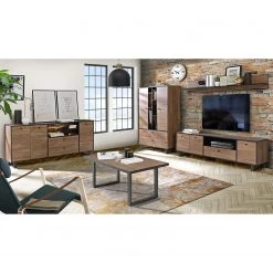 Red Living Étagère murale Trylith - Imitation chêne rustique / Noir 9 Red Living Étagère murale Trylith - Imitation chêne rustique / Noir -ÉcoMaison Soldes 1000295066 210924 14304600058 MOOD DETAILS P000000001000295066 mood