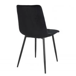 Loftscape Chaises capitonnées Ormoy II (lot de 2) - Velours / Acier - Noir 6 Loftscape Chaises capitonnées Ormoy II (lot de 2) - Velours / Acier - Noir -ÉcoMaison Soldes 1000299411 211012 13445500144 DETAILS P000000001000299411