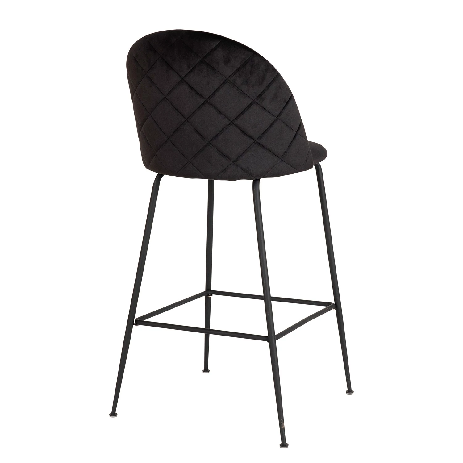 Red Living Chaises de bar Maxou II (lot de 2) - Noir 2 Red Living Chaises de bar Maxou II (lot de 2) - Noir – Image 2