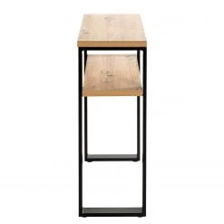 Red Living Console Salcha - Métal - Imitation chêne / Noir 8 Red Living Console Salcha - Métal - Imitation chêne / Noir -ÉcoMaison Soldes 1000300704 211015 104938000100 DETAILS P000000001000300704