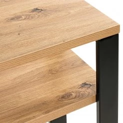 Red Living Console Salcha - Métal - Imitation chêne / Noir 10 Red Living Console Salcha - Métal - Imitation chêne / Noir -ÉcoMaison Soldes 1000300704 211015 104938000102 DETAILS P000000001000300704