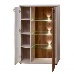 Loftscape Buffet haut Saida I - Avec éclairage - Cachemire / Imitation noyer -ÉcoMaison Soldes 1000300945 211020 13343600070 DETAILS P000000001000300945