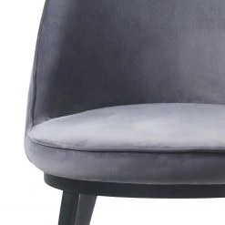 Red Living Chaise Cheia II - Velours / Fer - Gris clair / Noir -ÉcoMaison Soldes 1000303609 211117 16474000138 DETAILS P000000001000303609