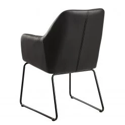 Loftscape Chaise à accoudoirs Fradou III - Imitation cuir / Fer - Noir 10 Loftscape Chaise à accoudoirs Fradou III - Imitation cuir / Fer - Noir -ÉcoMaison Soldes 1000303936 211103 12152300324 DETAILS P000000001000303936