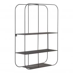 Loftscape Étagère murale Oakham - Métal - Noir