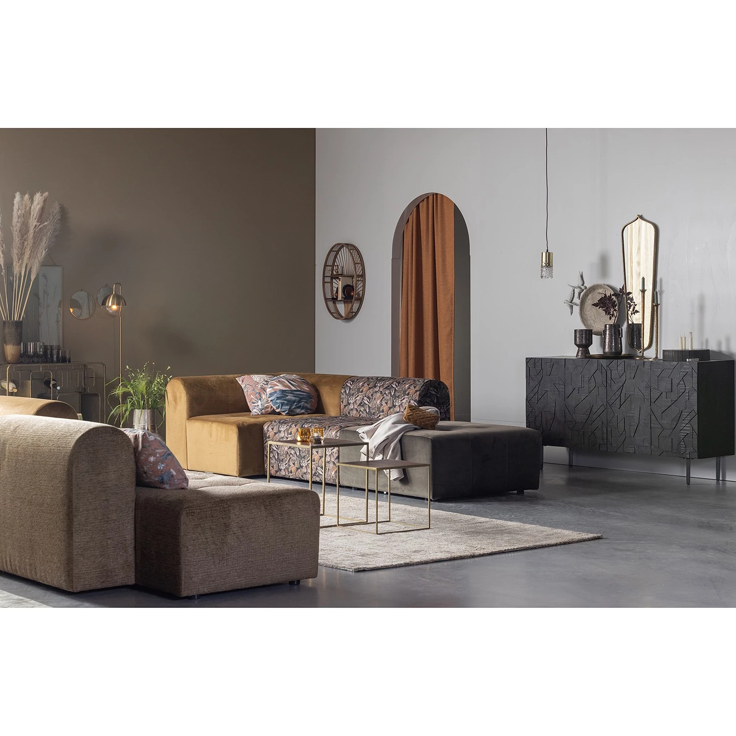 Red Living Buffet Kaanaa - Noir 2 Red Living Buffet Kaanaa - Noir – Image 2