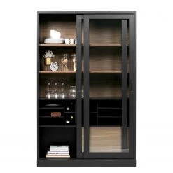 Red Living Vitrine Bomba - Pin massif - Pin noir / Pin foncé -ÉcoMaison Soldes 1000304182 211029 12341700269 DETAILS P000000001000304182