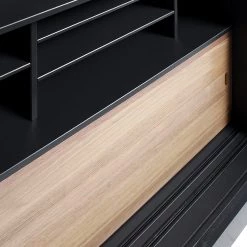 Red Living Vitrine Bomba - Pin massif - Pin noir / Pin foncé -ÉcoMaison Soldes 1000304182 211029 12341700280 DETAILS P000000001000304182