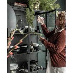 Red Living Vitrine Ondres - Métal - Noir -ÉcoMaison Soldes 1000304187 211029 12341800283 MOOD DETAILS P000000001000304187 mood