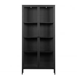 Red Living Vitrine Ondres - Métal - Noir -ÉcoMaison Soldes 1000304187 211029 12341800304 DETAILS P000000001000304187