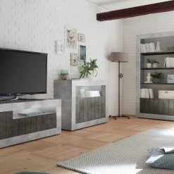 LC Spa Buffet Urbino - Anthracite / Gris clair -ÉcoMaison Soldes 1000306551 211122 15085900091 DETAILS P000000001000306551