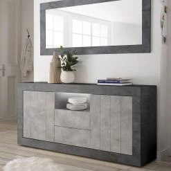 LC Spa Buffet Urbino I - Gris clair / Gris foncé -ÉcoMaison Soldes 1000306556 211122 15085200067 DETAILS P000000001000306556