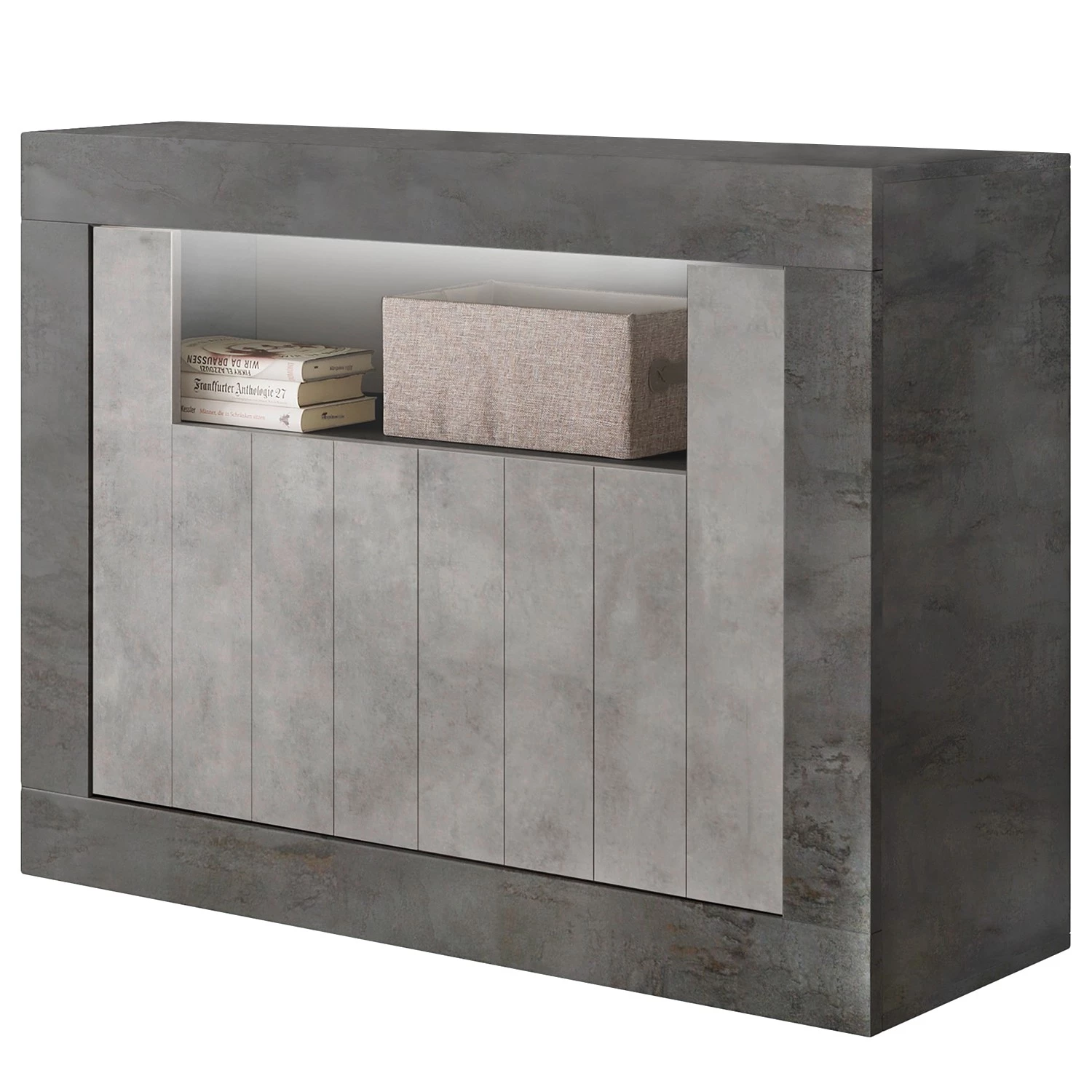 LC Spa Buffet Urbino - Gris clair / Gris foncé 1 LC Spa Buffet Urbino - Gris clair / Gris foncé
