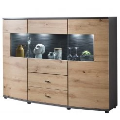 Loftscape Buffet Intento I - Imitation chêne Artisan / Anthracite