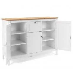 Ridgevalley Buffet Bombita III - Blanc / Imitation chêne artisan -ÉcoMaison Soldes 1000310613 211118 06055600066 DETAILS P000000001000310613