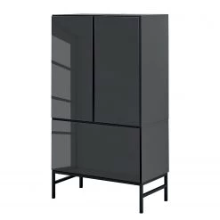 Now! by hülsta Buffet now to go colour I - Gris diamant brillant / Gris diamant