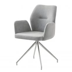 Loftscape Chaise à accoudoirs Cervantes - Gris clair