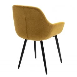 Loftscape Chaises à accoudoirs Mineros (lot de 2) - Jaune moutarde -ÉcoMaison Soldes 1000312522 211207 12104500739 DETAILS P000000001000312522